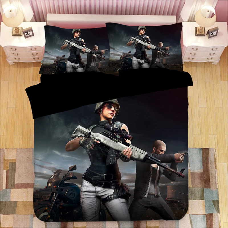 Playerunknown S Battlegrounds 3d Bedding Set Duvet Covers