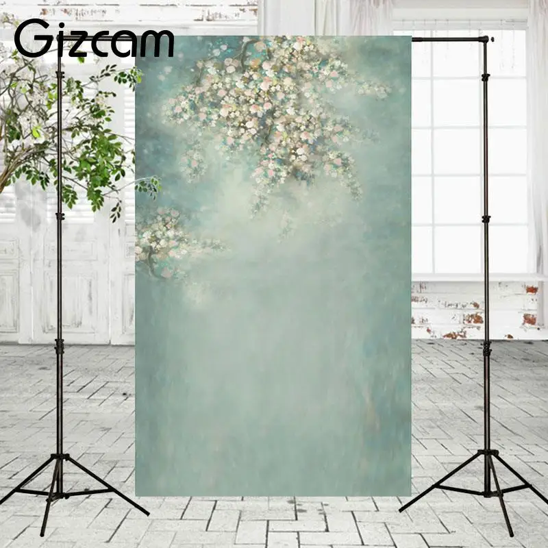 

Gizcam 1.5Mx2.2M New Born Children Photography background Backdrop Printed Photo Studio Flowers