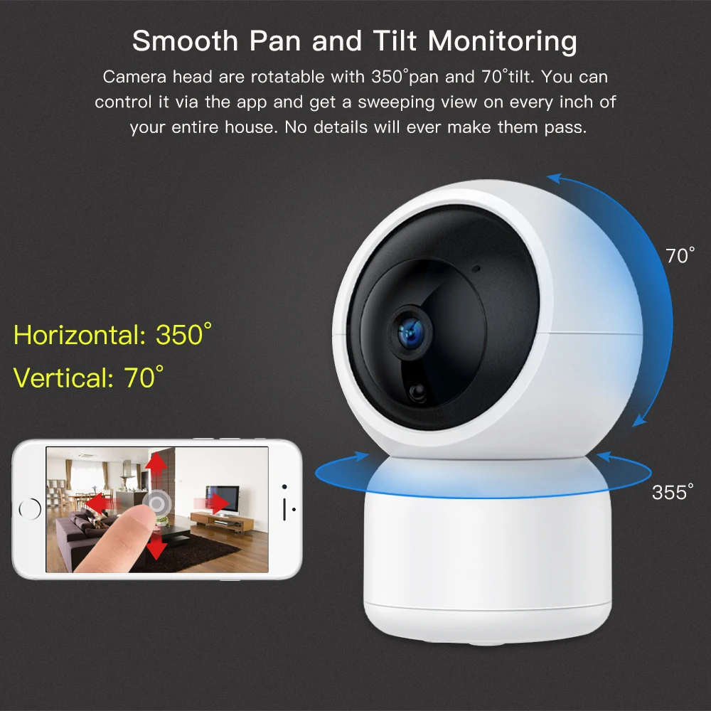  SDETER Security IP Camera WIFI 1080P 720P Wireless CCTV Camera Surveillance Night Vision Baby Monit - 33038184392