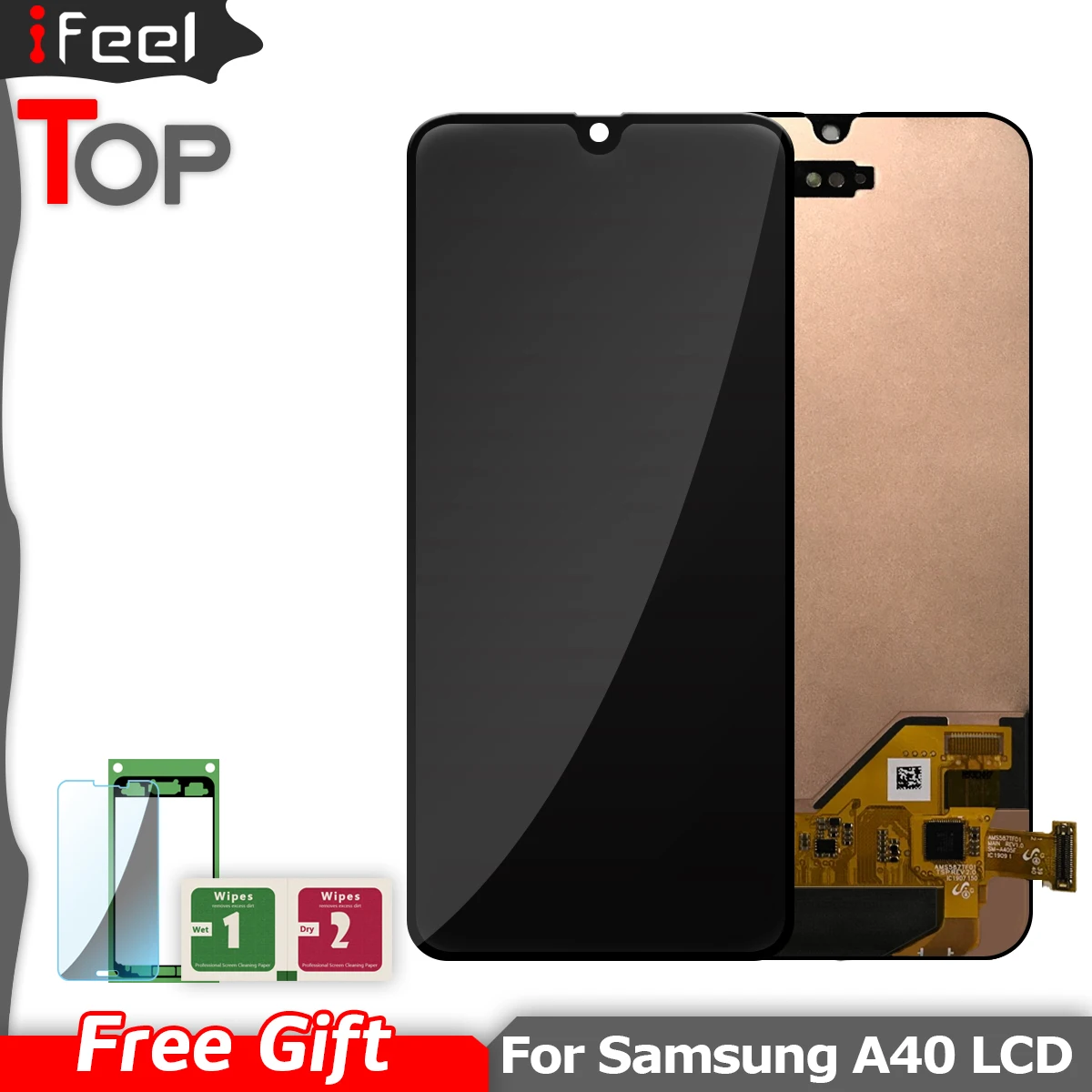 

For Samsung Galaxy A40 SM-A405F LCD Display Touch Screen Digitizer Assembly Replacement For Samsung A40 LCD