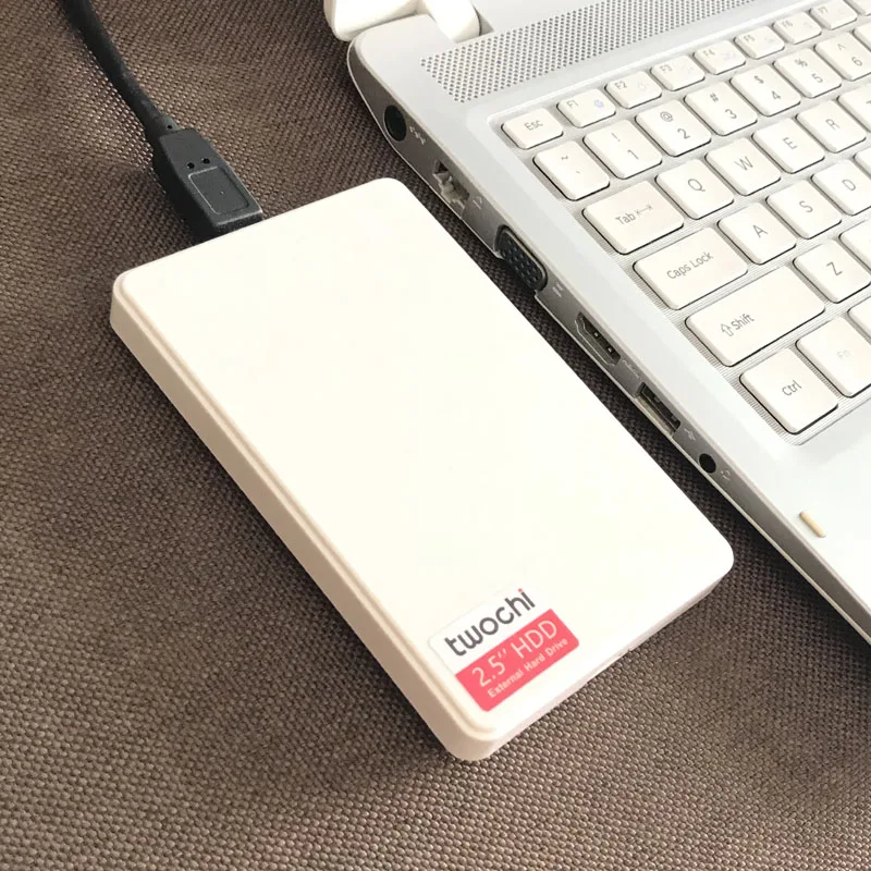New Styles TWOCHI A1 Original 2.5'' External Hard Drive 40GB USB2.0 Portable HDD Storage Disk Plug and Play On Sale