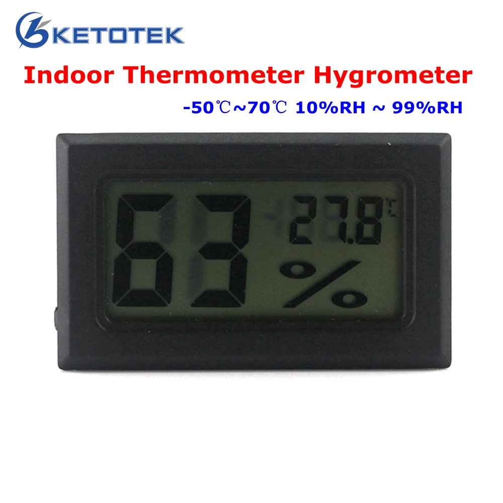 

Mini Digital LCD Thermometer Hygrometer Gauge Indoor Portable Temperature Sensor Humidity Meters Termometro Higrometro