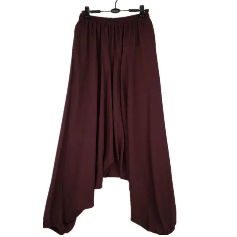 Spring men's cross pants,plus size M-5XL casual pants, dancing trousers,Harem wide leg Pants,bloomers casual trousers