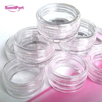 

Sune l Port 20pcs Nail Art Equipment Tool Nail Art Decorations Storage Box Gems Glitter Empty Rectangle Rhinestones Beads Slices