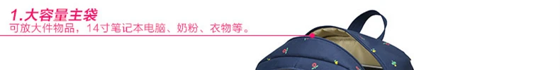 Fashion Mummy Diaper Bag Large Capacity Maternity Backpack Waterproof Travel Baby Stroller Bag For Mom Multifunctional Nappy Bag (10)