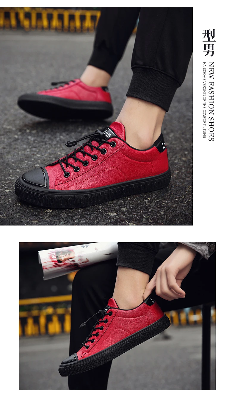 Мужская Вулканизированная обувь в Корейском стиле; трендовые кроссовки для студентов; Универсальные мужские шикарные классические Нескользящие дышащие кроссовки на толстой плоской подошве