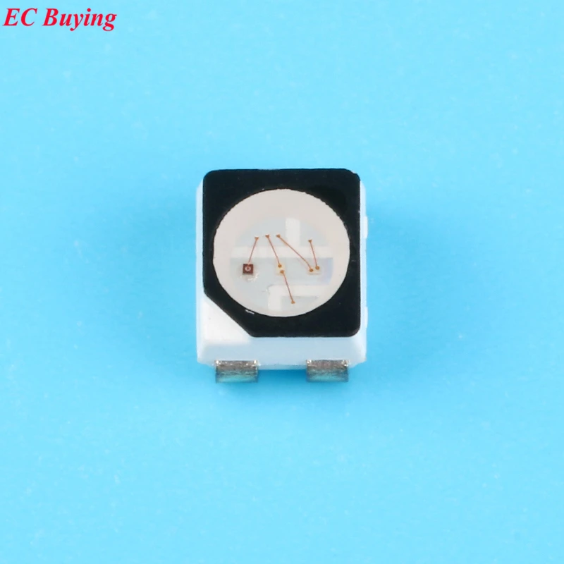 100pcs Ultra Bright 3528 LED SMD RGB Chip Surface Mount Light Emitting