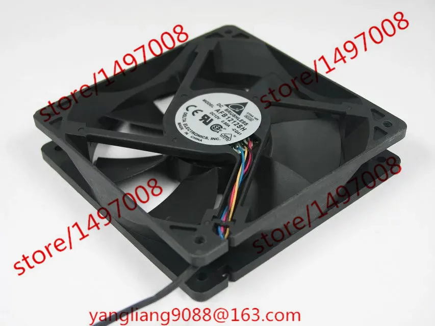 

Delta AFB1212SH CG41 Server-Cooling Fan DC 12V 0.80A 120x120x25mm