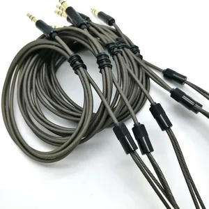 3,5 мм Jack DIY наушники кабель MMCX замена кабеля для наушники Xiaomi один кристалл медный провод наушники ремонт провода кабель - изображение