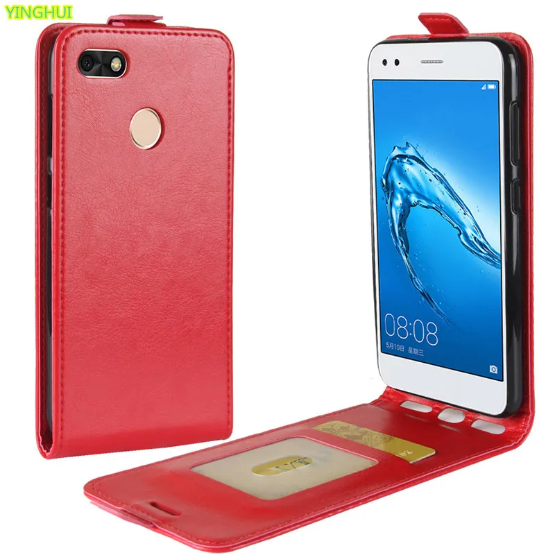 

For Huawei P9 Lite mini Luxury Wallet PU Leather Back Cover Case For Huawei P9 Lite mini Flip Phone Protective Bag