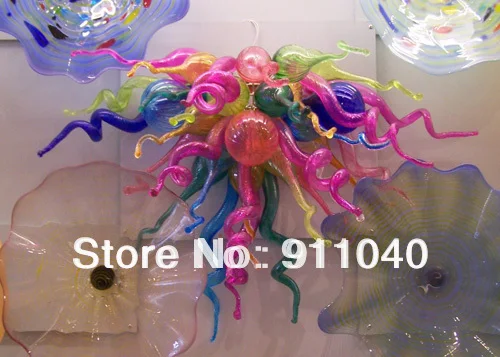 

LR118 - Free Shipping 100% Handmade Hot Pink Chandelier