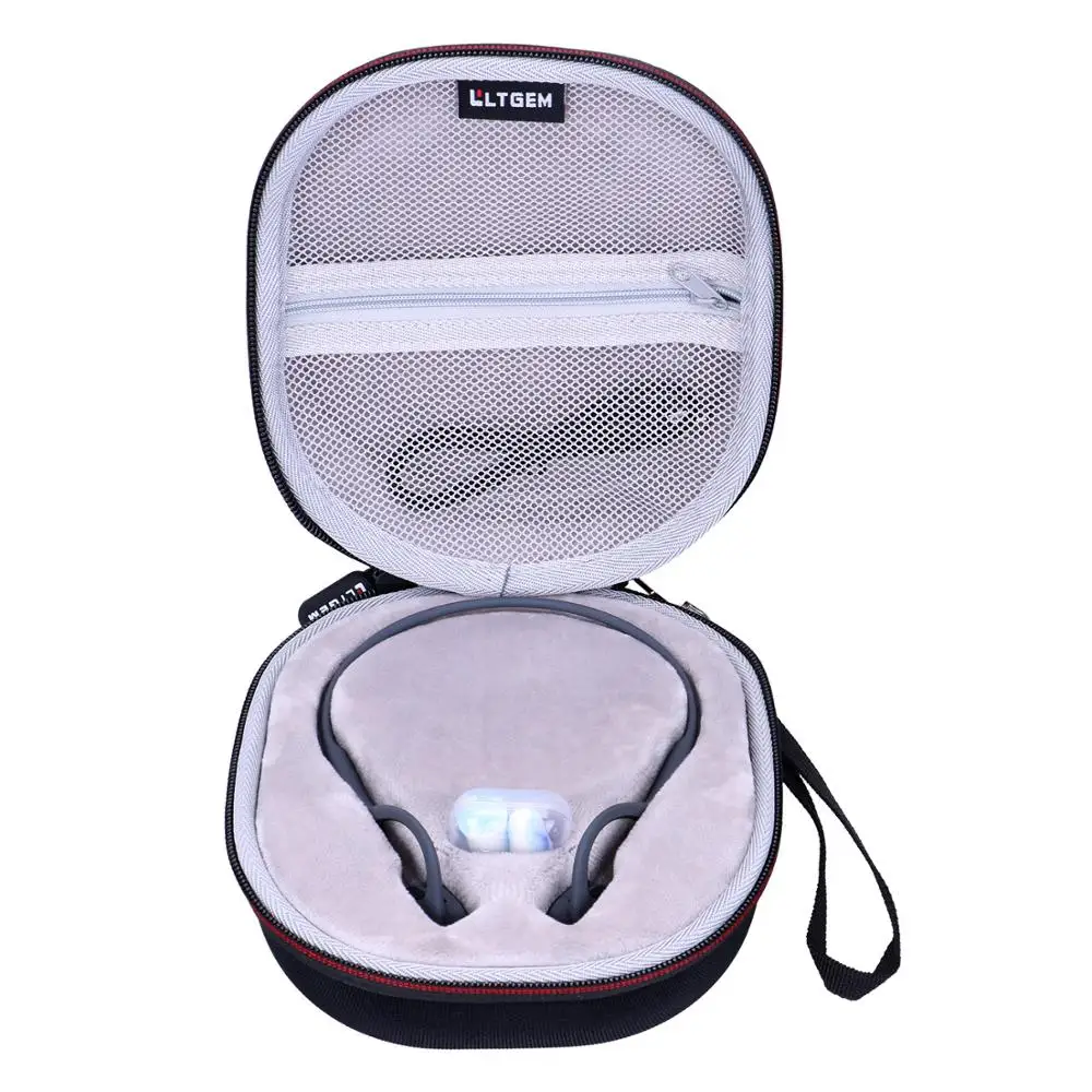 

LTGEM EVA Waterproof Carrying Hard Case for AfterShokz Trekz Air Open Ear Wireless Bone Conduction Headphones AS650SG