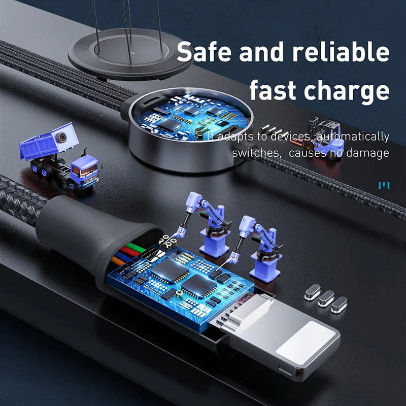 Baseus ل iWatch شاحن كابل يو اس بي ل فون Xs ماكس 4 في 1 سريع شحن USB نوع C كابل المصغّر USB كابل للهاتف المحمول Baseus ل iWatch شاحن كابل يو اس بي ل فون Xs ماكس 4 في 1 سريع شحن USB نوع C كابل المصغّر USB كابل للهاتف المحمول