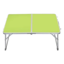 Лучший маленький 62x41x28 см/24,4x16,1x1" PC ноутбук стол кровать стол Кемпинг Пикник барбекю(зеленый