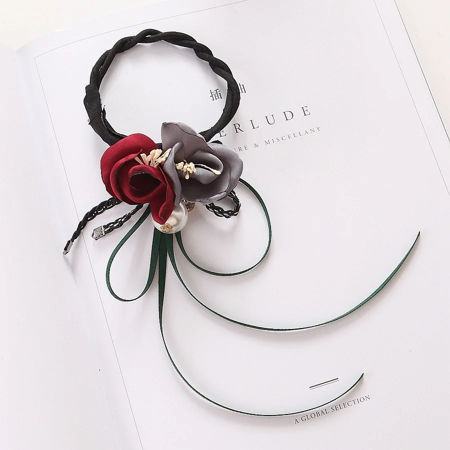 Green Ribbon 1 шт. приспособление для Плетения КОС резинка для волос Волшебная французская губка легко хобби Стайлинг для волос Инструменты Красота булочка производитель твист ролик-Плойка для волос - Цвет: Green Ribbon