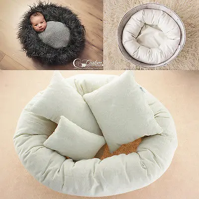 4Pcs Newborn Photography Props Cycle Ring Round Shape