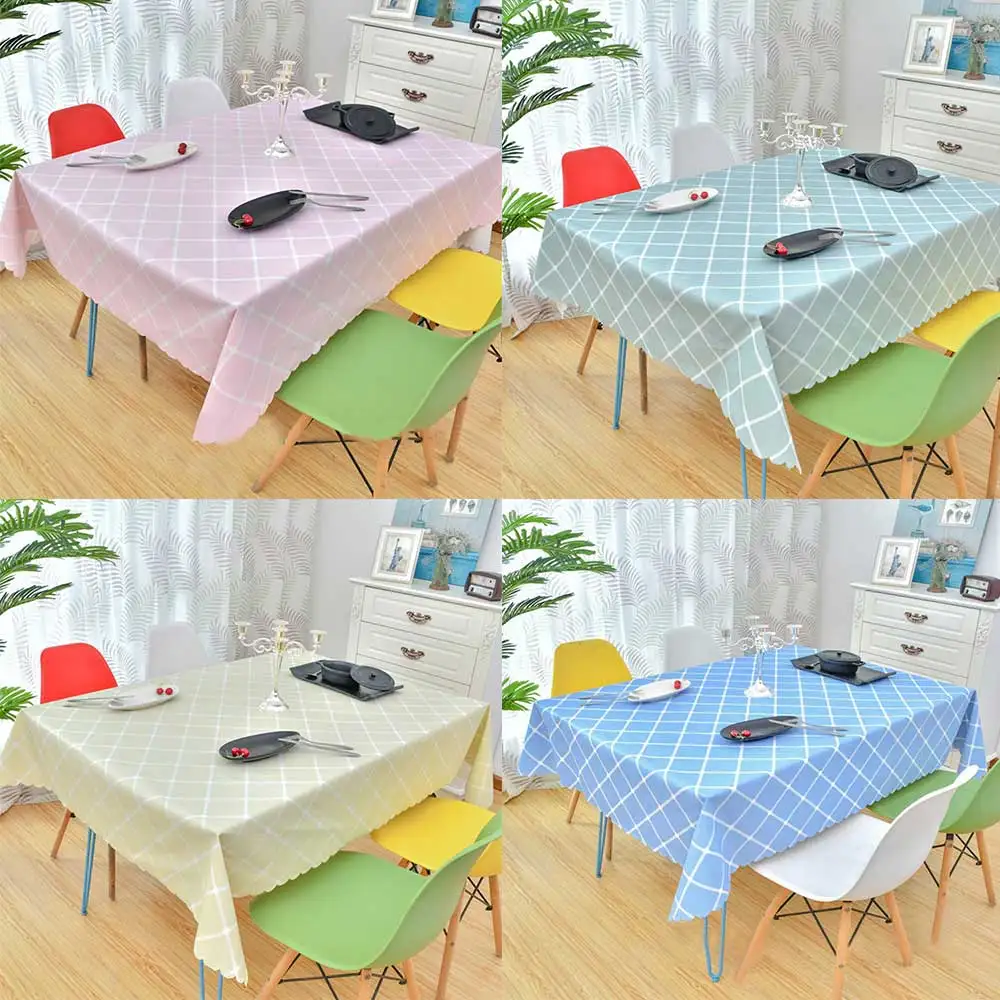 Сетка печатный цветок скатерть с рисунком ПВХ прямоугольная клееная кухня Банкетный Свадебная вечеринка в отеле украшения