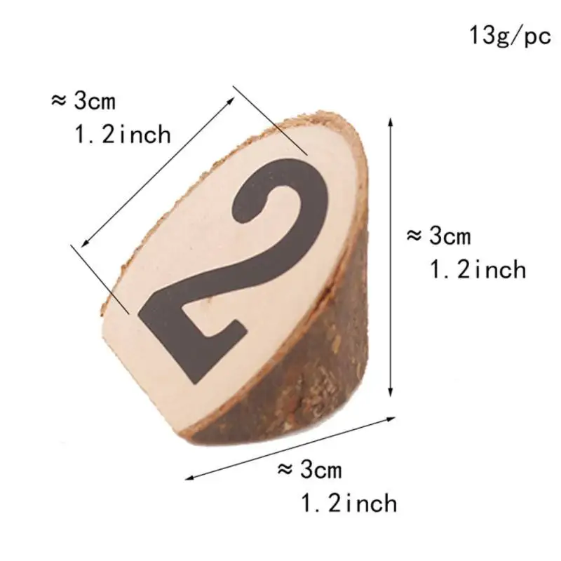 Деревянный декор стола деревенский Свадебный Деревянный Настольные номера 1-10 Набор для приемов, банкета, кафе, декорации номер карты