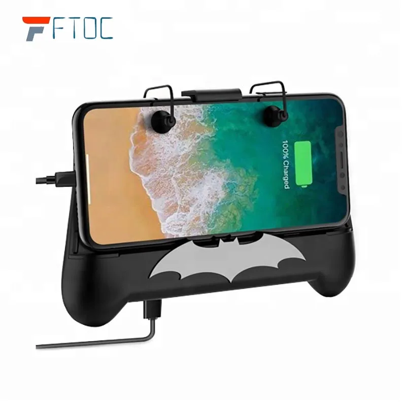 

PUBG Mobile Phone Gamepad Trigger L1R1 Fire Button Shooter Game Joystick Controller Handle Cooler Fan Power Bank IOS Android