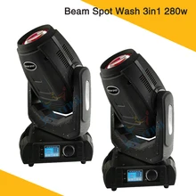 2 шт./лот) 280 Вт халат луч пятно мыть движущаяся голова 10R сценический светильник 3D Пятно для DJ клуб питьевой бар шоу на сцене