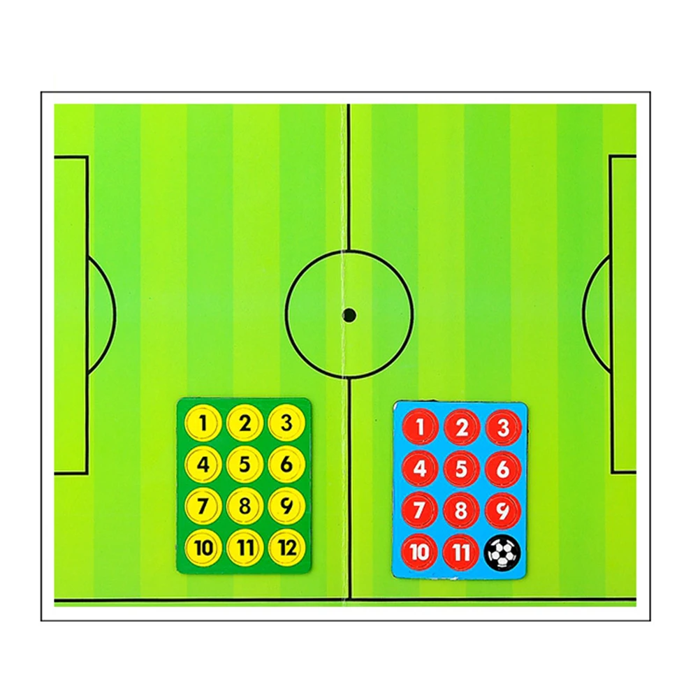 Красочное магнитное профессиональное футбольное поле для тренировок складное Стираемое повторное тактическое буфер обмена