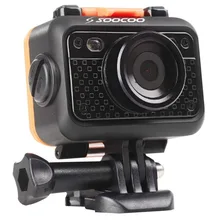SOOCOO S60 HD 1080 P WiFi, экшн-камера для занятий спортом, Камера 170 градусов Широкий формат объектива 60 m Водонепроницаемый 2,4G беспроводной пульт дистанционного управления