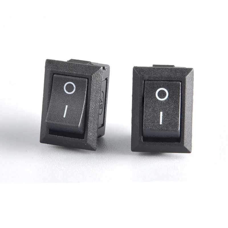 20PC Push Bottom Mini Switch 2Pins On Off Boat Rocker Switches 3A 250V