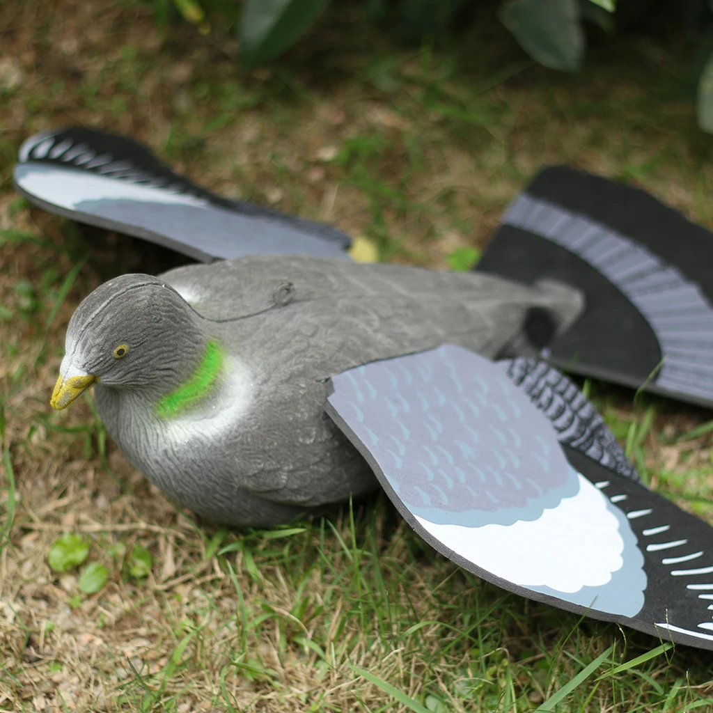 Realistic Decoy Birds  Simulation Feathered Pest Control Garden Scarer Scarecrow Anti Small Birds Rabbit Pest Control Protector