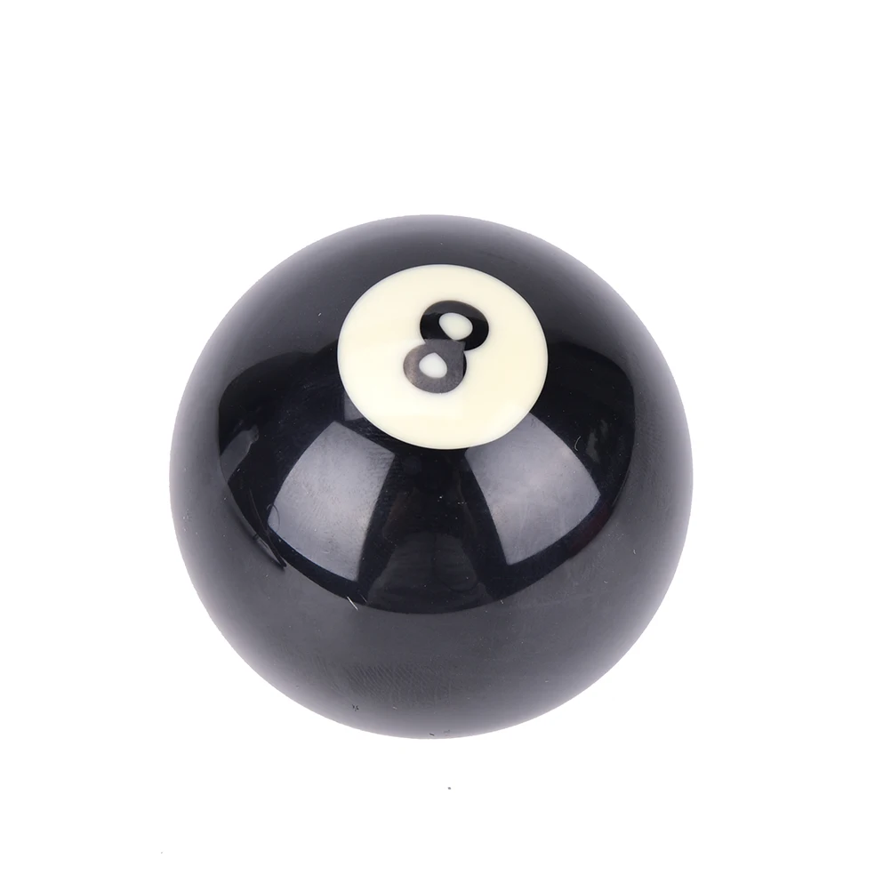 

1 PCS Two Size 52.5/57.2 mm EIGHT BALL Standard Regular Black 8 Ball EA14 Billiard Balls #8 Billiard Pool Ball Replacement