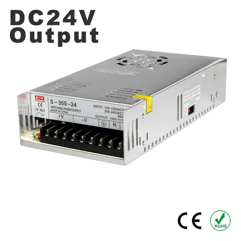 

Sufficient Power DC24V Output Power Supply Constant Voltage 110V 220V Input LED Driver DC Lighting Transformers CE For LED Strip