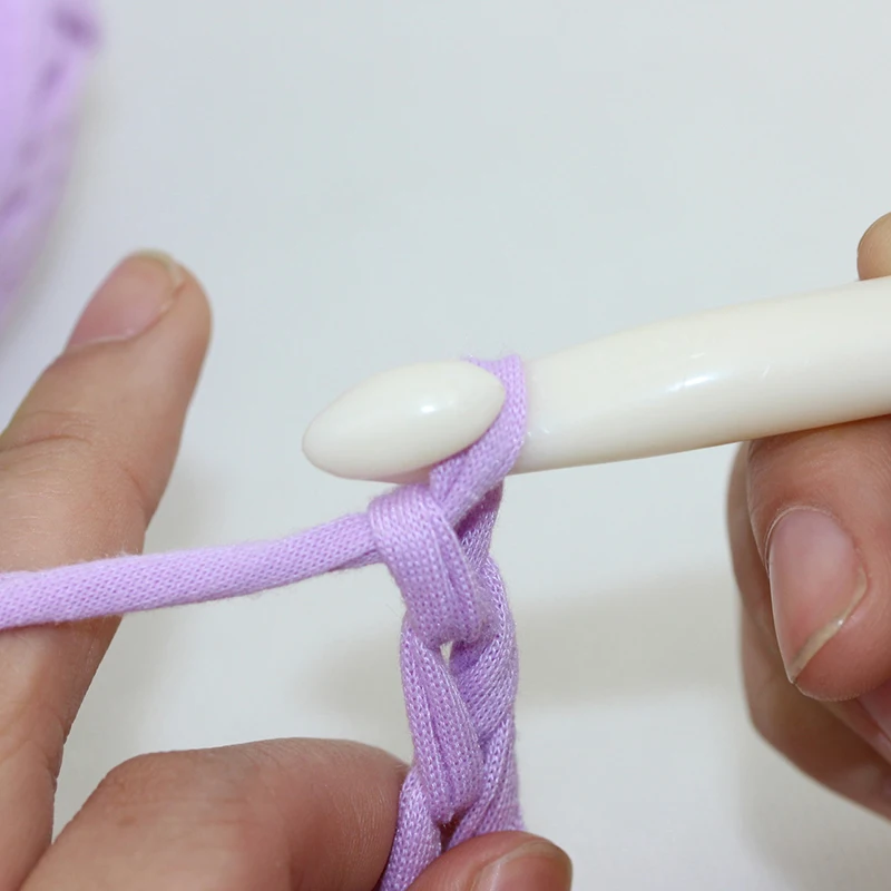 

10mm/12mm Thick Head Tools DIY Crafts Accessories New Fashion Pure White Plastic Handle Crochet Hook Knitting Needles