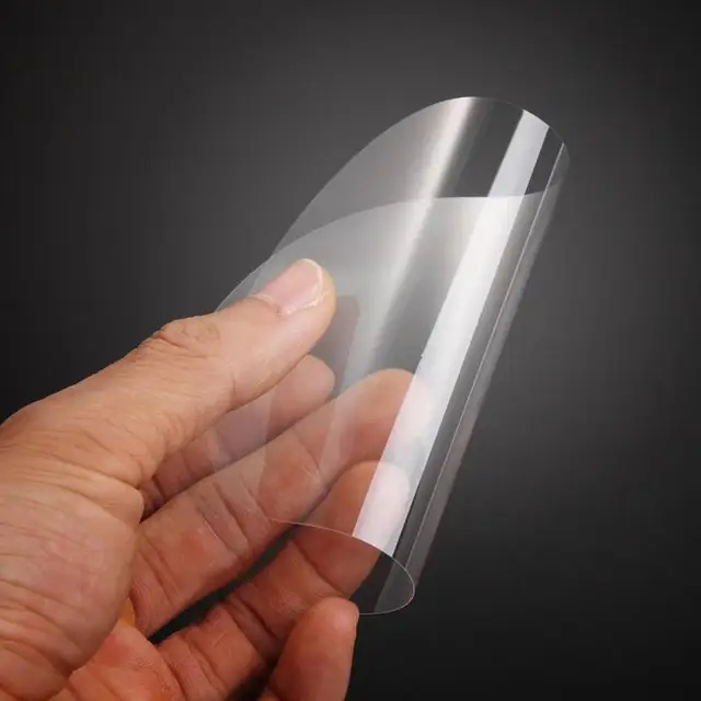 1 Pair Universal Car Rain Shield Sticker Rearview Glass Mirror Films Rain Shade Light Rainproof Anti-fog Protective Sticker Film