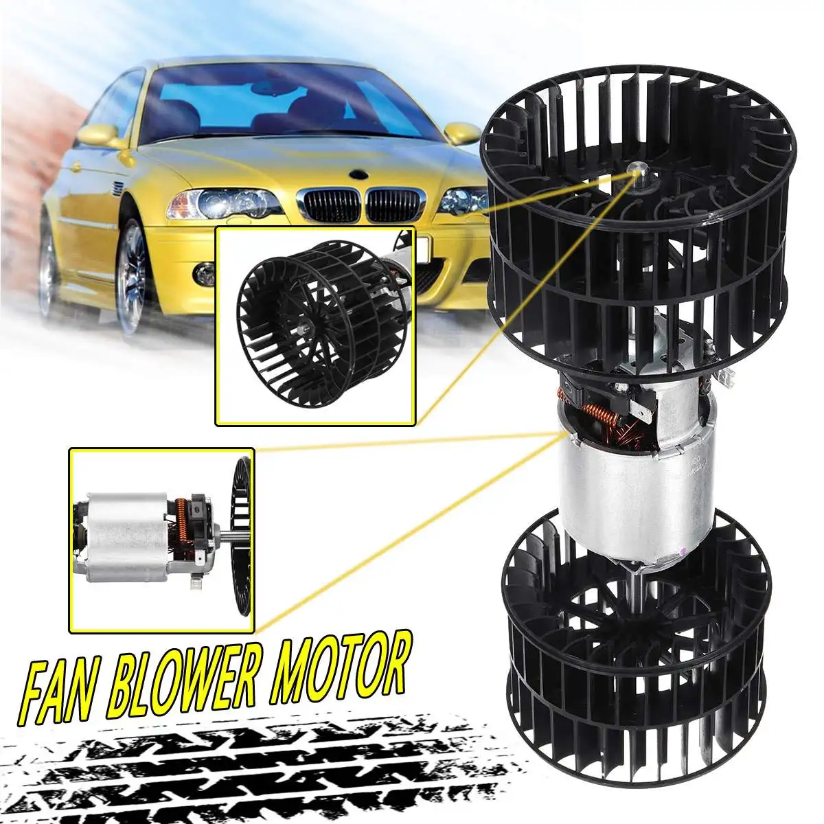 

12V Heater Front Fan Blower Motor For BMW 3 Series E30 Z3 E36 Coupe 64111373766 64111373766 64111386154 1373766 Car Replacement