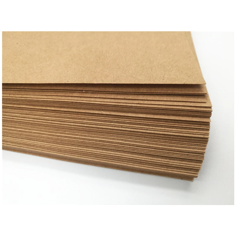 20 0gsm 10/20/50 шт A4 коричневый kraft Бумага DIY Handmake карты решений Крафт бумага Высокое