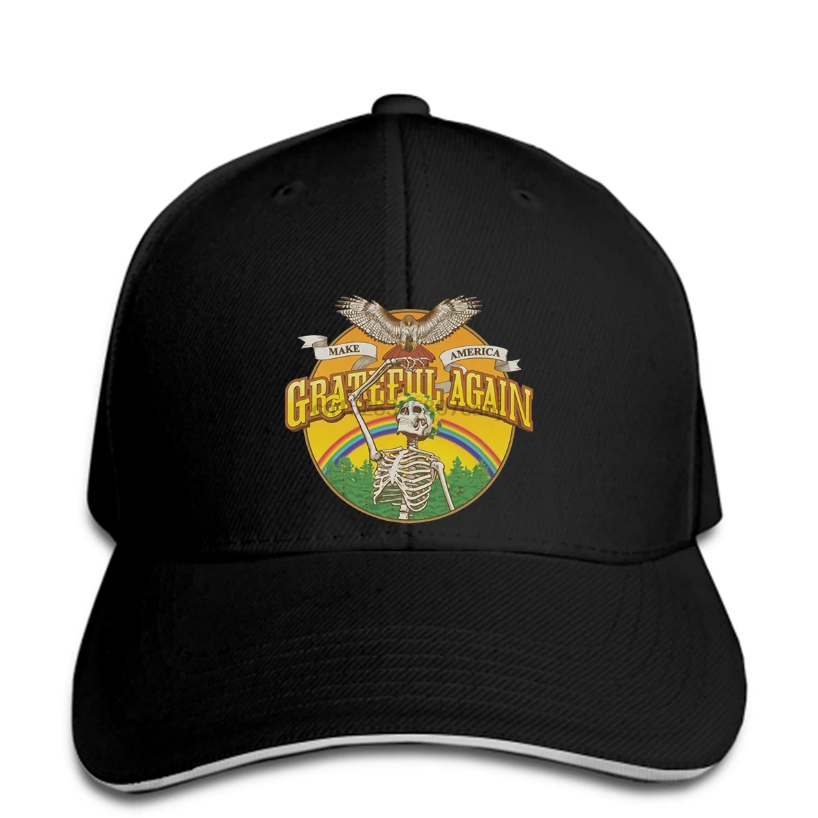 

Baseball cap Make America Grateful Again - Grateful Dead - Trump Campaign Print hat