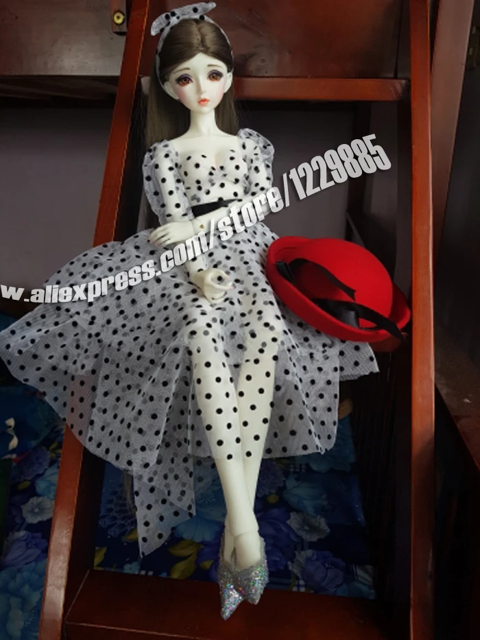 HeHeBJD 1/3 кукла HuaRong оригинальное Тело с BJD модная и красивая девушка