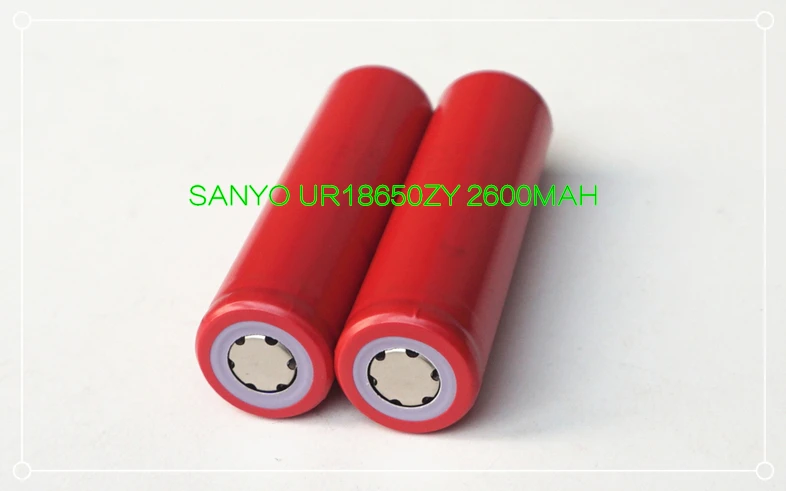 SANYO UR 18650 2600mAh 3,7 V литий-ионная аккумуляторная батарея