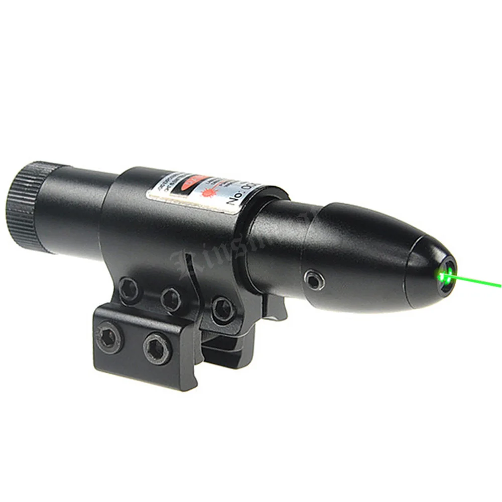 Mira laser verde universal, para armas airsoft