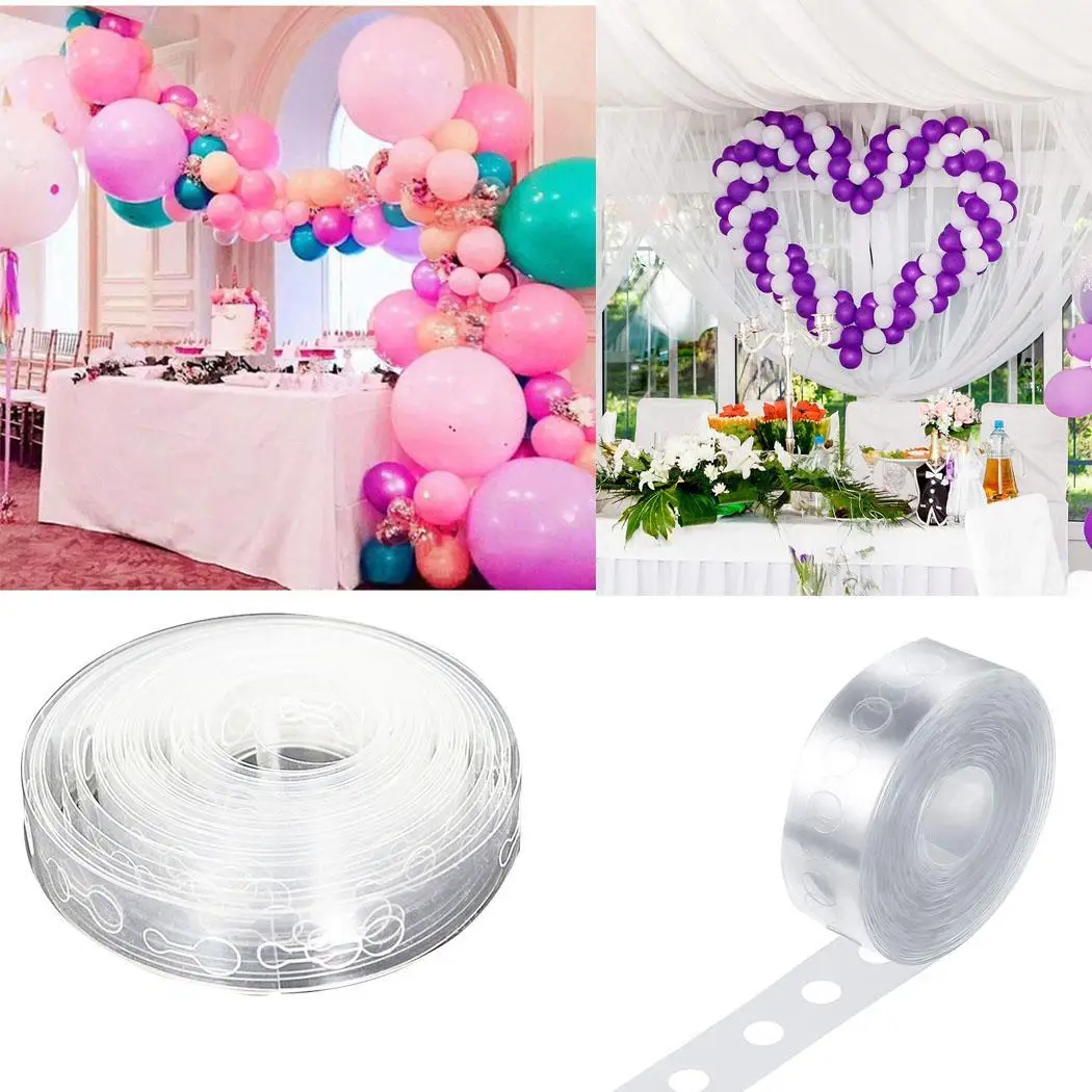 

Balloon Arch Garland Decorating Strip DIY Balloon Casual Tape Tying Birthday, Wedding, Party Tool