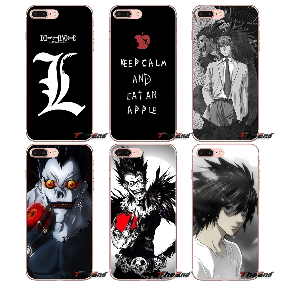 

Anime Manga Death Note Ryuk Soft Case Cover For Huawei Honor 7X V10 6C V9 6A Play 9 Mate 10 Pro Y7 Y5 P8 P10 Lite Plus GR5 2017