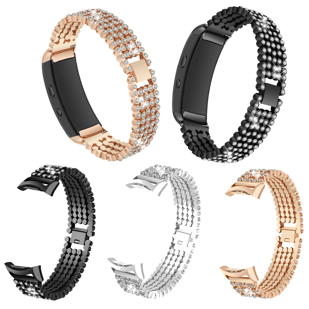 

JOYOZY strap Samsung Gear Fit 2 stainless steel bracelet strap Smart table replacement strap for Samsung Gear fit2