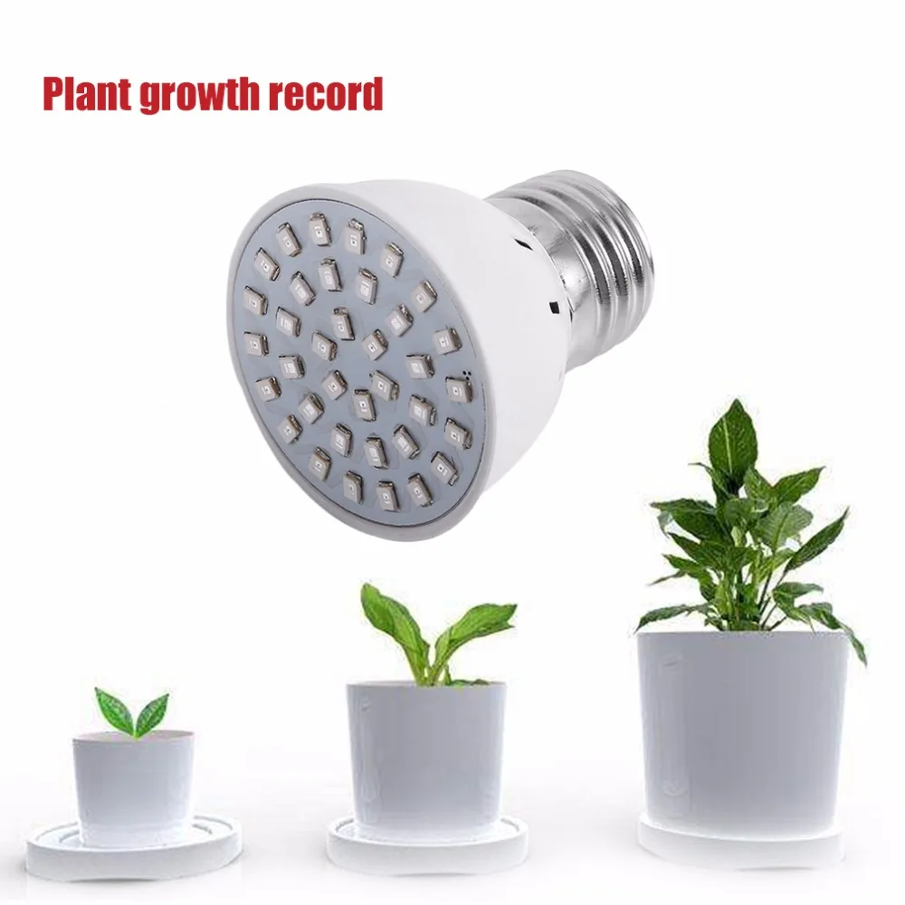 2 Вт 5 Вт 7 Вт растет свет растения растут лампы свет роста 360 градусов гибкий держатель лампы клип для внутреннего рабочего растения Лидер