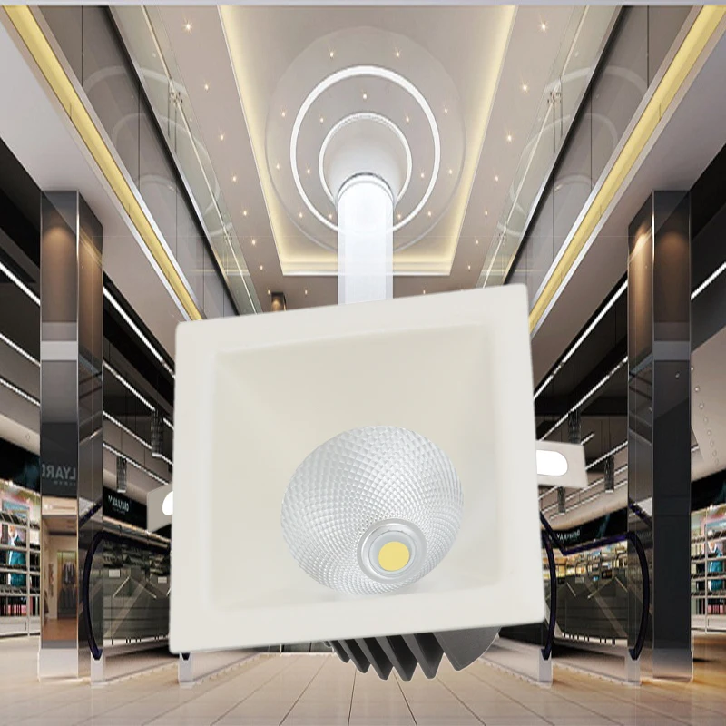 

New design die-casting aluminum ceiling light 8W cob led ceiling lamp light square