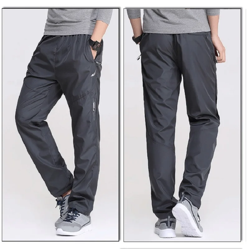 

New Outside Quick Dry Men's Exercise Pants Full Length Mens Active Pants Plus Size 3XL Men Outside Trouser ,PA210