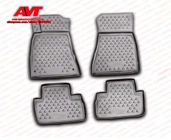 

Floor mats for Lexus IS250 2005- 4 pcs rubber rugs non slip rubber interior car styling accessories