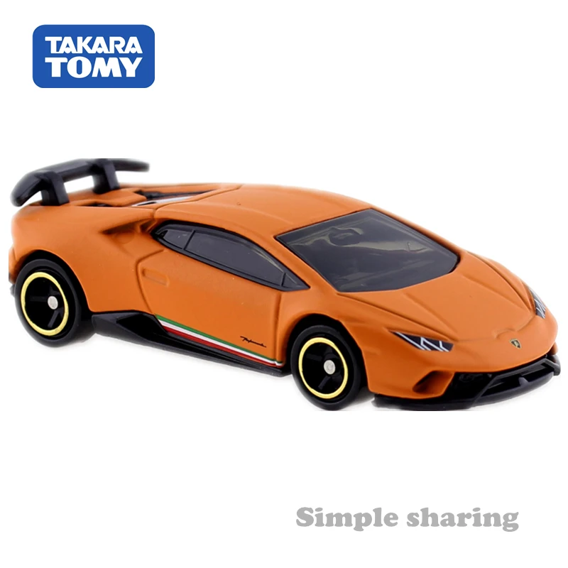 TOMICA, нет. 34 LAMBORGHINI HURANCAN PERFROMANCE japan TAKARA TOMY литой спортивный автомобиль коллекция игрушек модель оранжевый