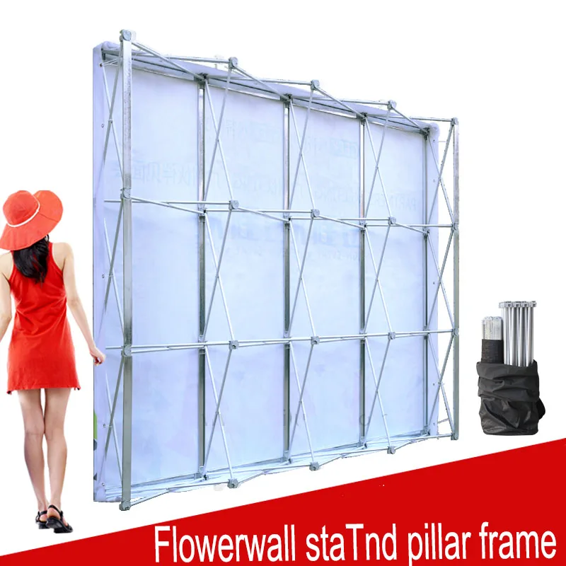 Aluminum Flower Wall Folding Stand Frame for Wedding Backdrops Straight