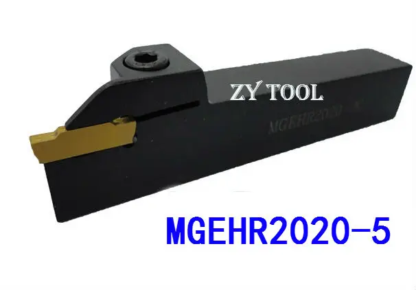 

MGEHR2020-5 CNC External Grooving Lathe Tool Holder, 5.0mm MGEHR/LGrooving&Parting Cutting Tool Holder for MGMN500 Insert Holder