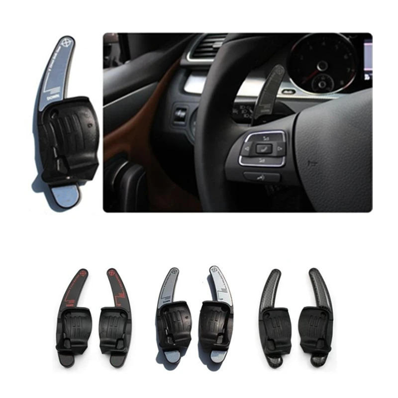

1Pair Steering Wheel Shift Dial DSG Paddle Extension For Volkswagen VW Golf 6 Jetta GTI MK6 R R20 Passat CC R36 EOS SCIROCCO