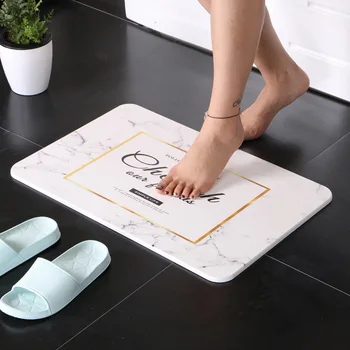

Kitchen mat Marble diatomaceous earth pad manufacturers bathroom toilet water absorption
